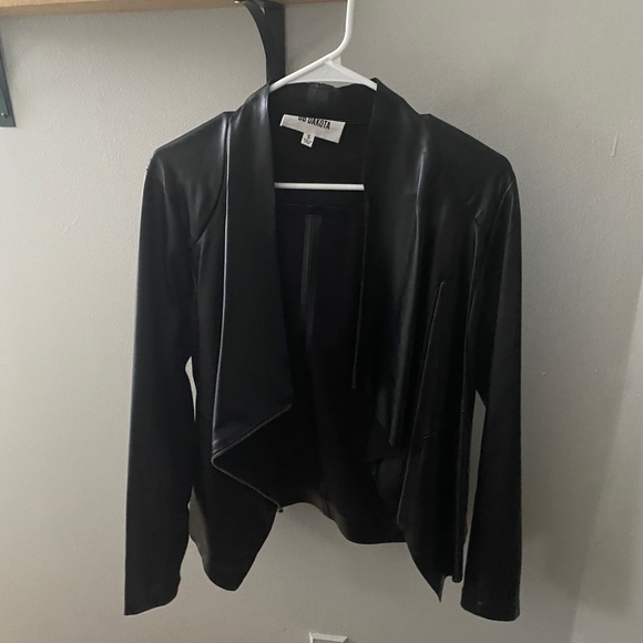 BB Dakota Faux Leather Jacket - Picture 1 of 6